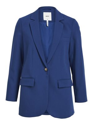 Object Sigrid L/S Blazer Estate Blue Online salg