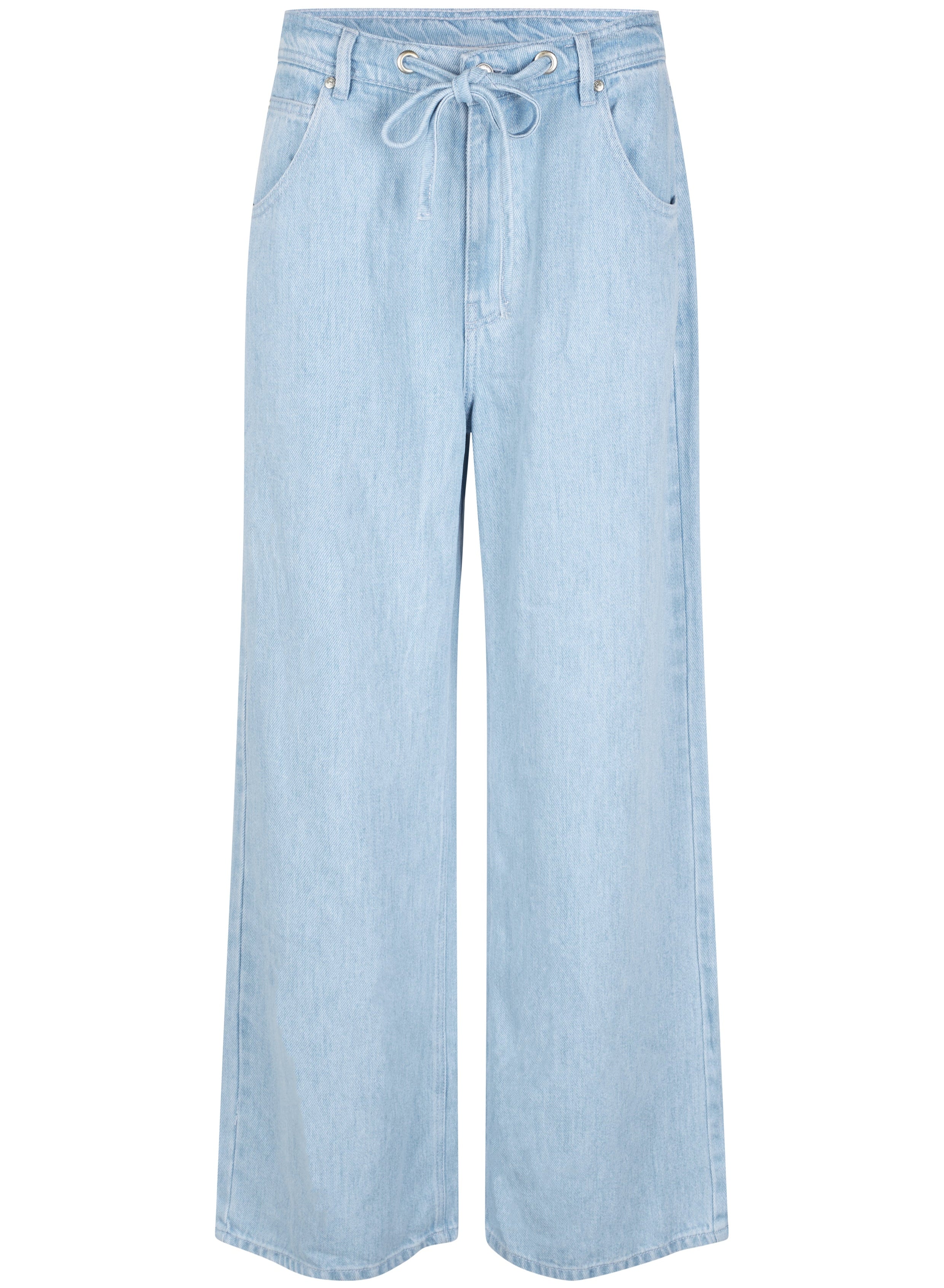 Second Female Irvin Denim Jeans Light Blue Denim på udsalg
