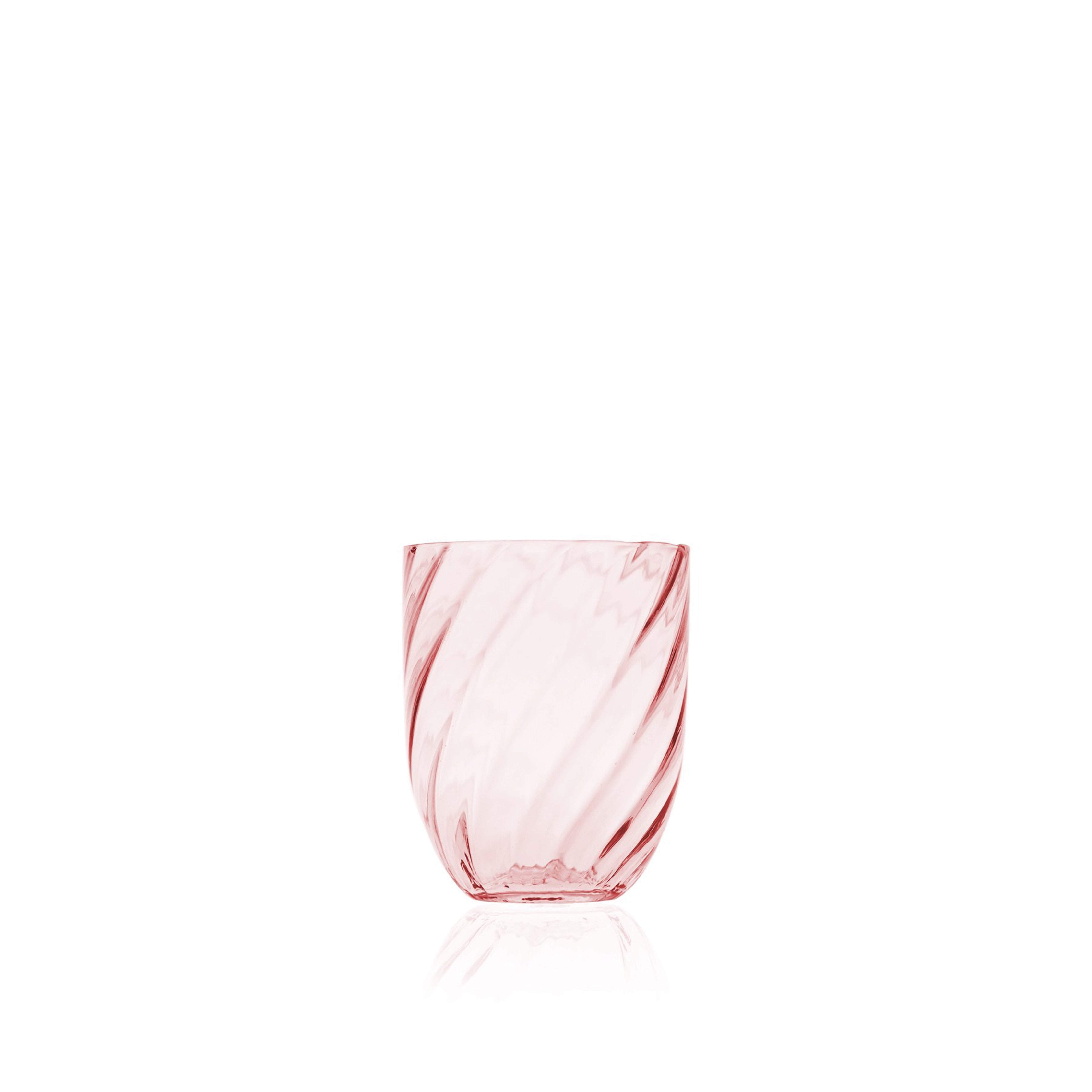 Anna Von Lipa Swirl Vandglas Rosa Udsalg