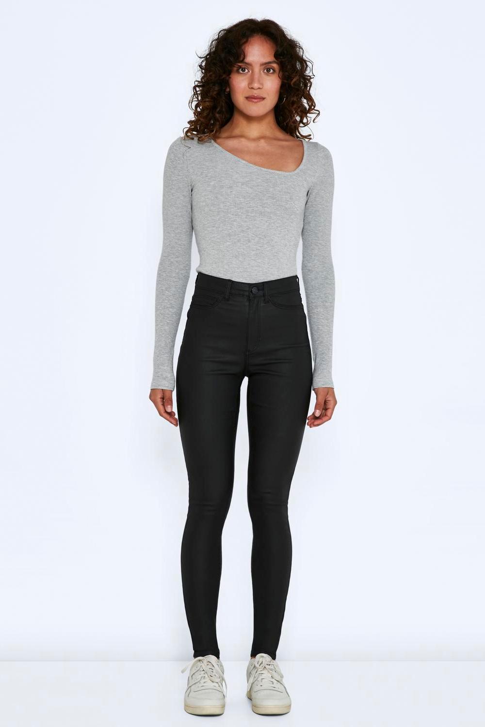 Callie Hw Skinny Coated Pants
