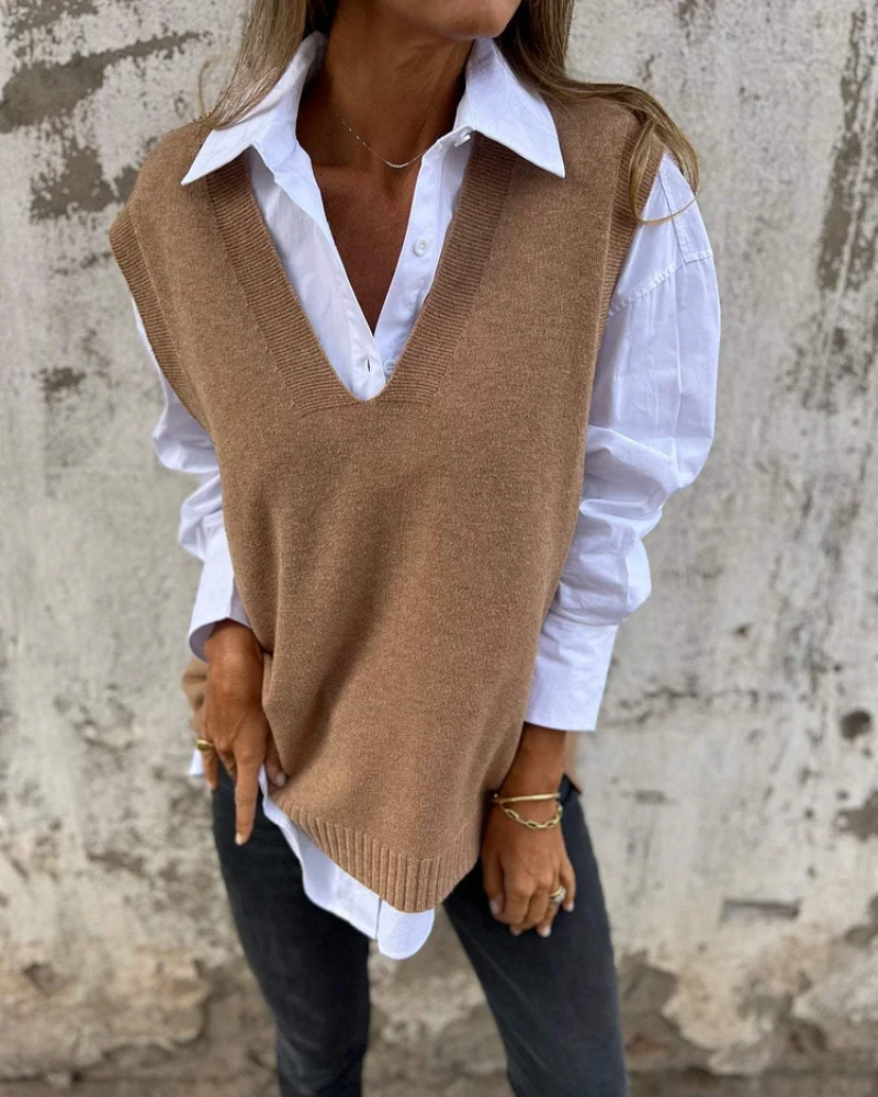 Isabella | Elegant strikket vest