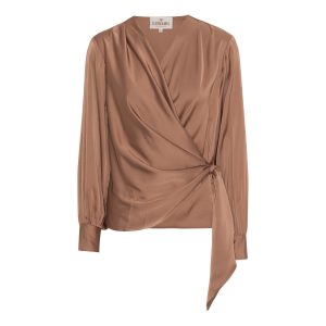 Karmamia Copenhagen Ines Bluse Caramel