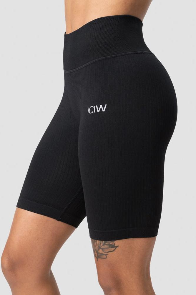 Ribbed Define Seamless Biker Shorts