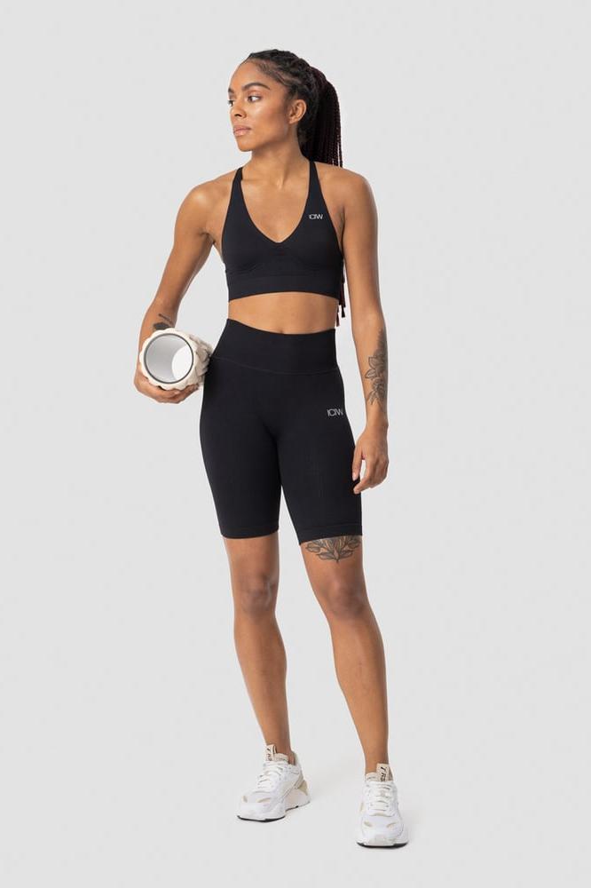 Ribbed Define Seamless Biker Shorts