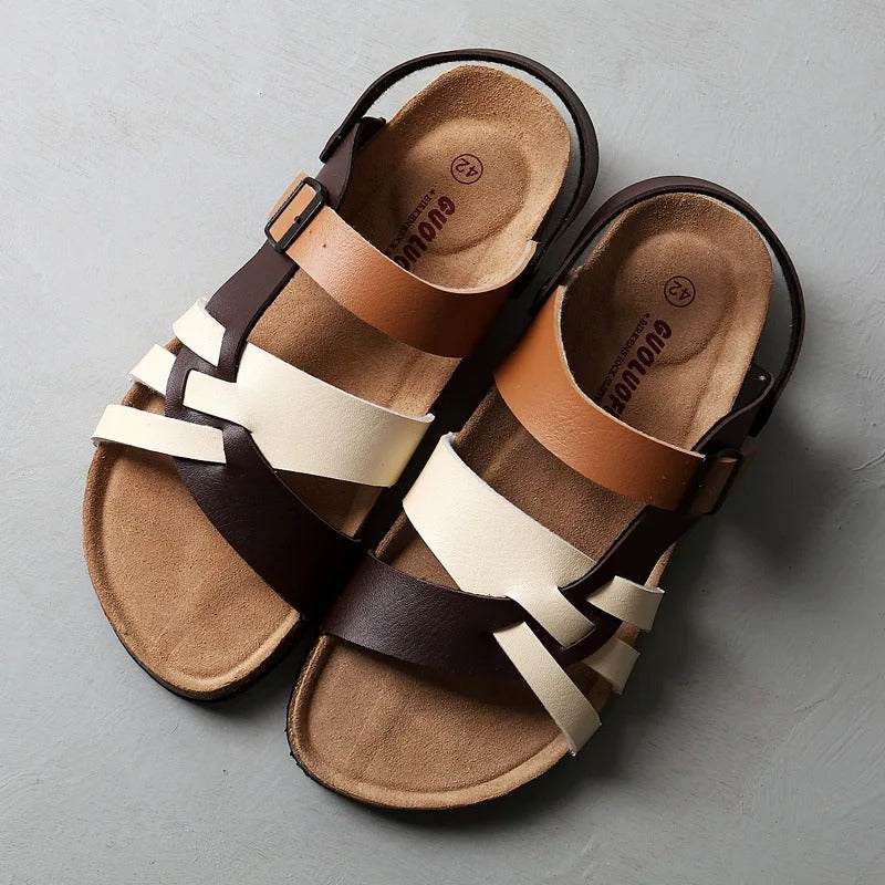 Kasper | Klassiske sandaler i læder