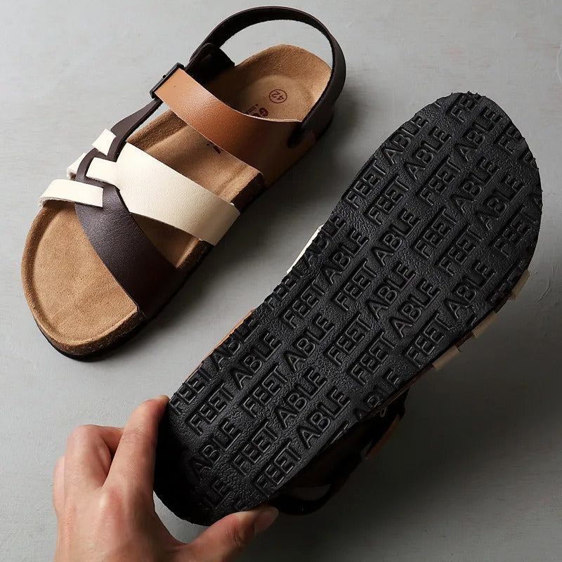 Kasper | Klassiske sandaler i læder