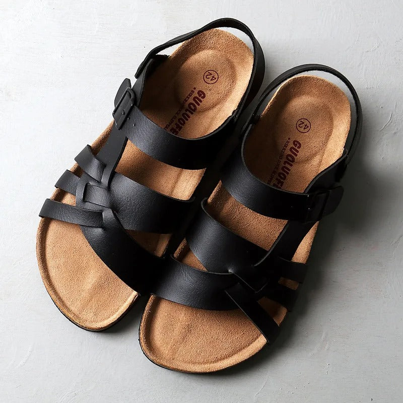 Kasper | Klassiske sandaler i læder