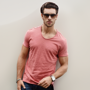 Malthe | Stilfuld bomulds-T-shirt