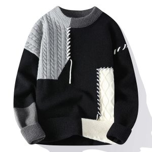 Thor | Stilfuld patchwork-trøje