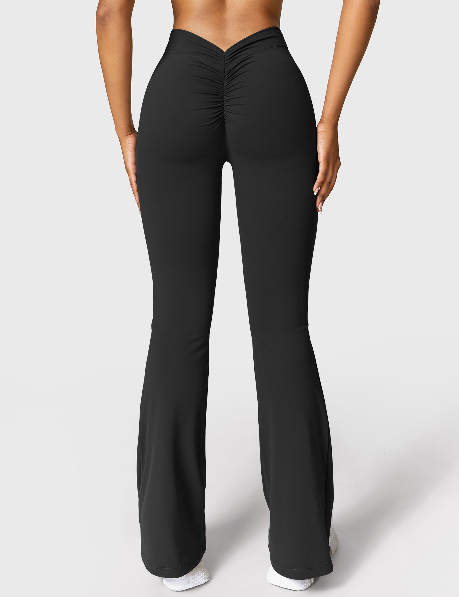 Josefine | Flossede leggings med V-hals