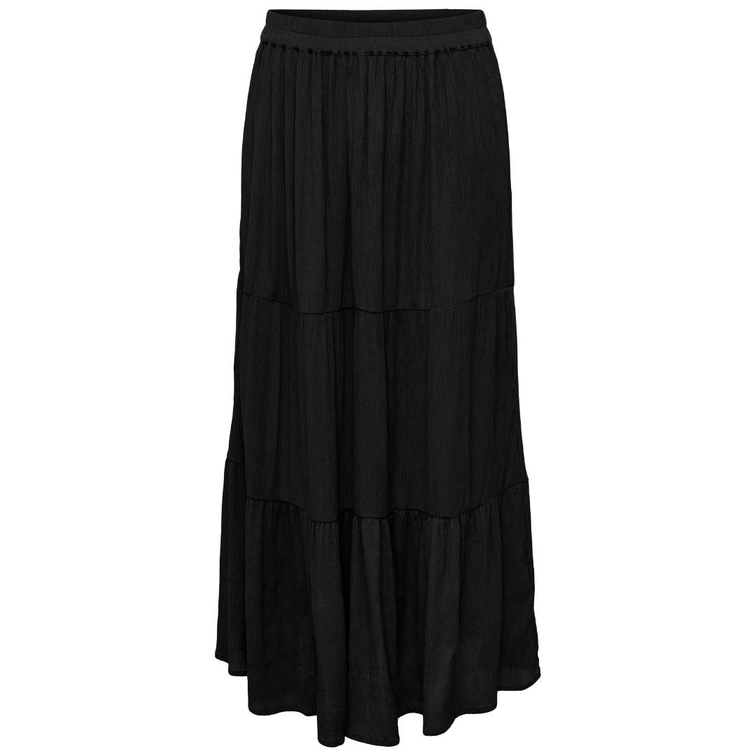Only Mikka Life Long Nederdel Black NOS25