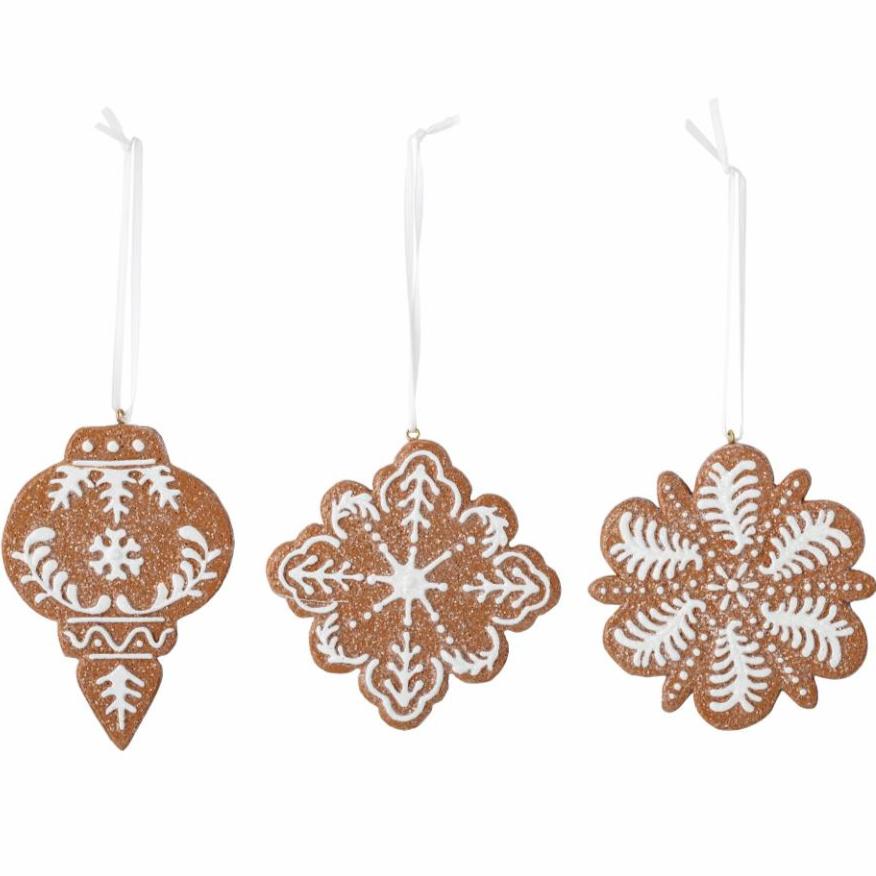 Bloomingville Pearl Ornament Brun Polyresin