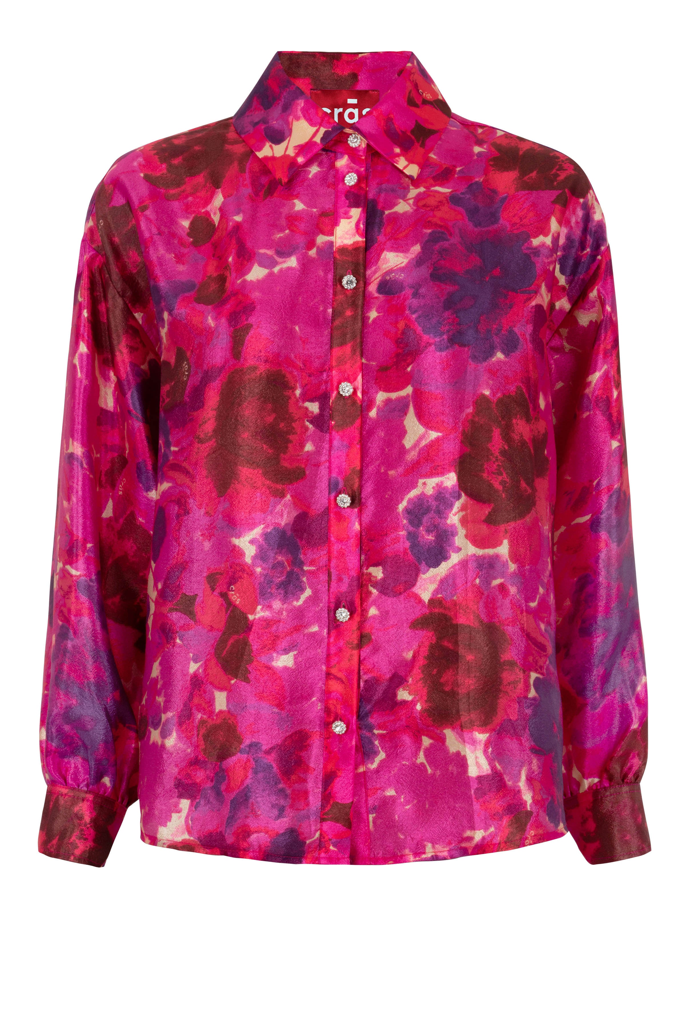 Cras Gina Skjorte Pink Garden