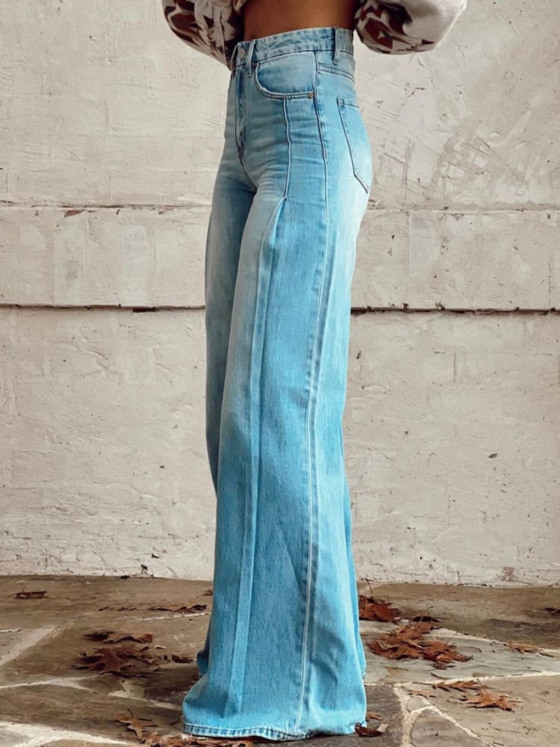 Katrin | Komfort og stil Brede jeans Hot på udsalg