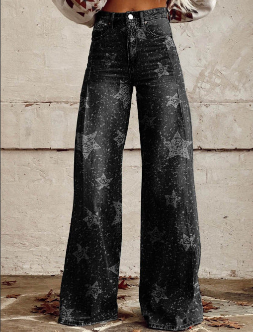 Katrin | Komfort og stil Brede jeans Hot på udsalg