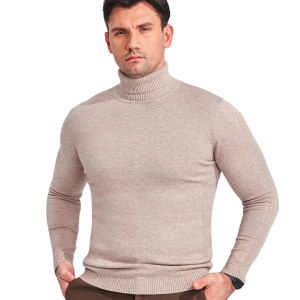 Bjørn | Luksus rullekravesweater i uld