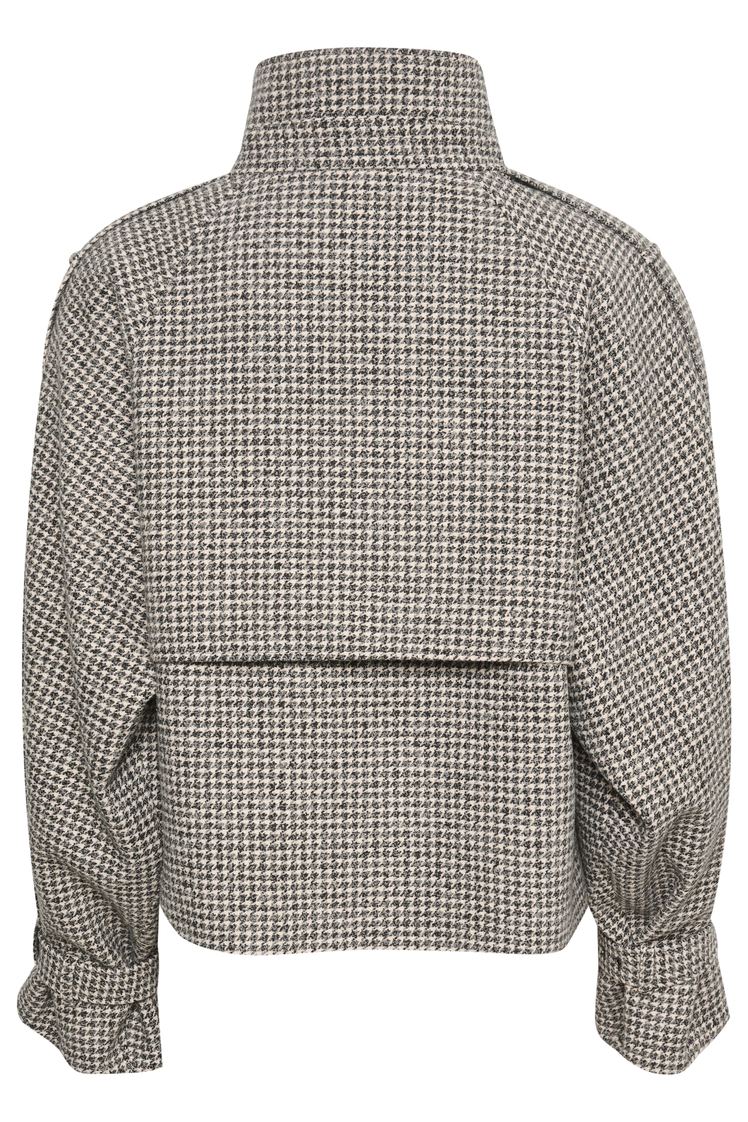 Gestuz Avic Jakke Black/White Houndstooth Levere
