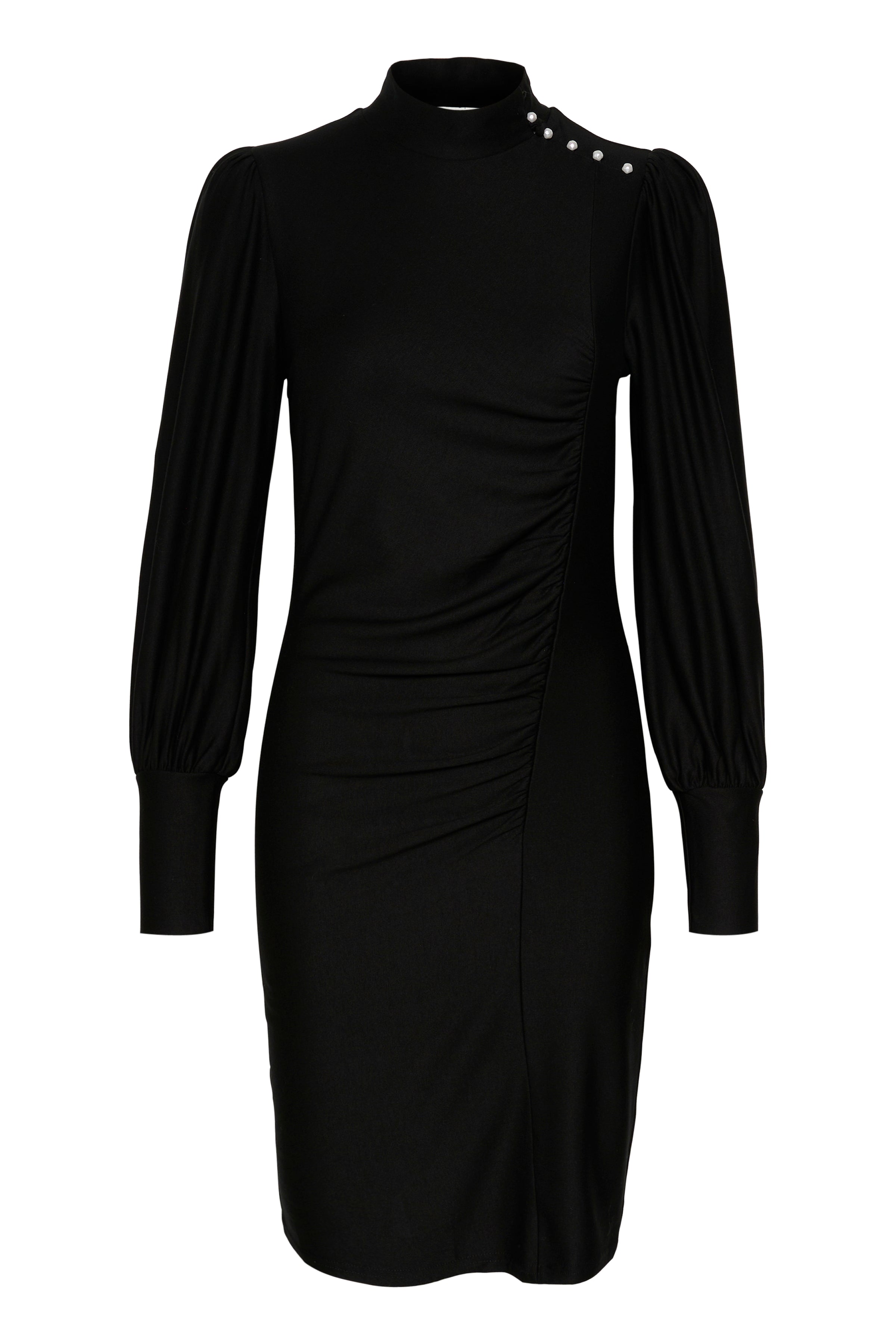Gestuz Rifa Button Kjole Black Mode