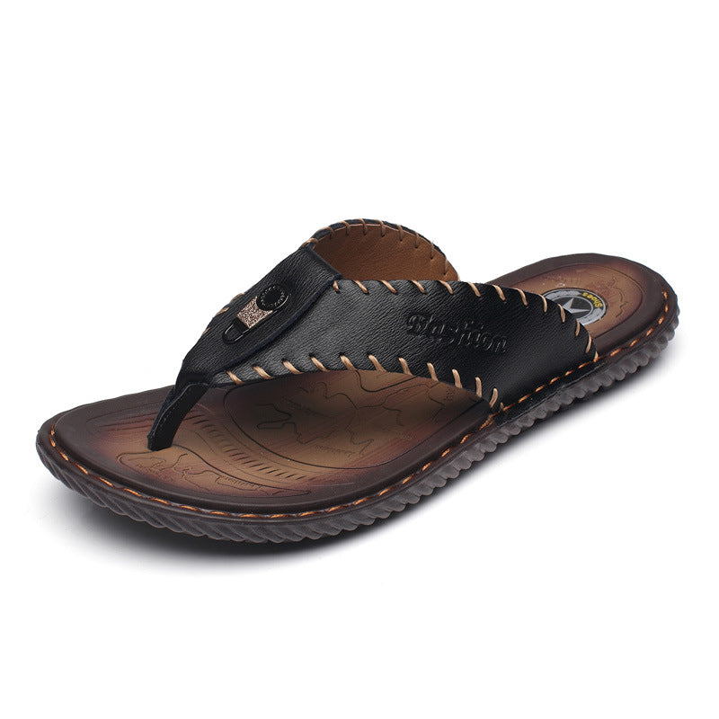 Lucas | flip flops i læder Sandaler
