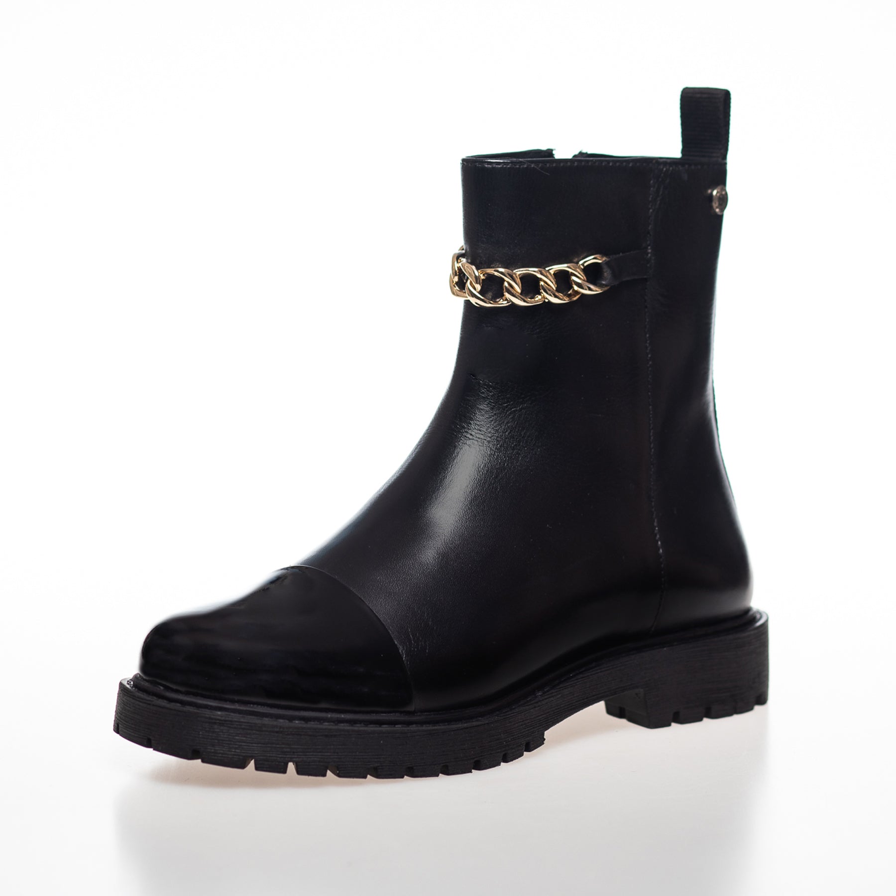 Copenhagen Shoes New Flower Eyes Leather Støvler Black