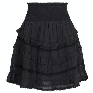 Neo Noir Donna S Voile Nederdel Black