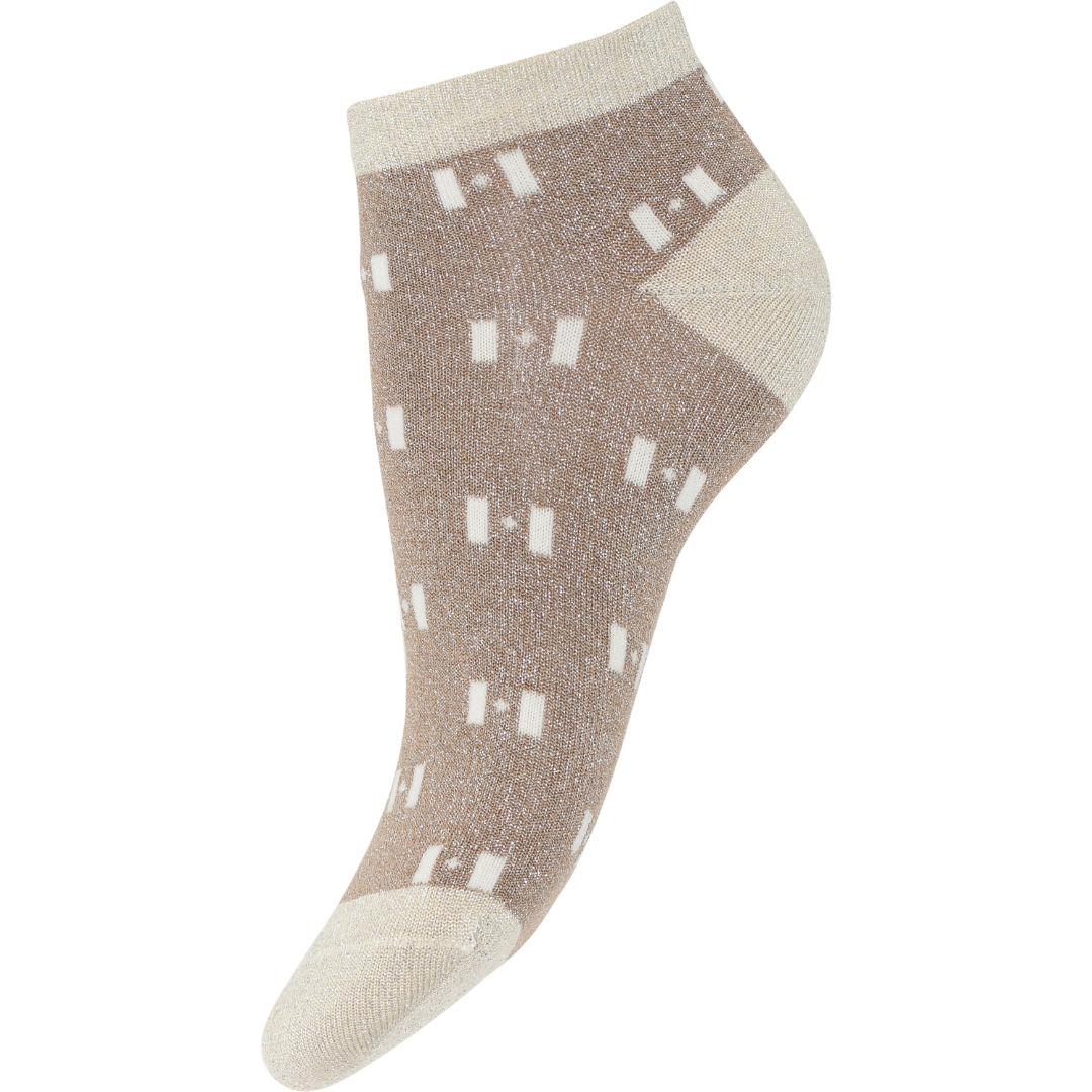 Hype The Detail Fashion Ankel Strømper Gold Glitter Online nu