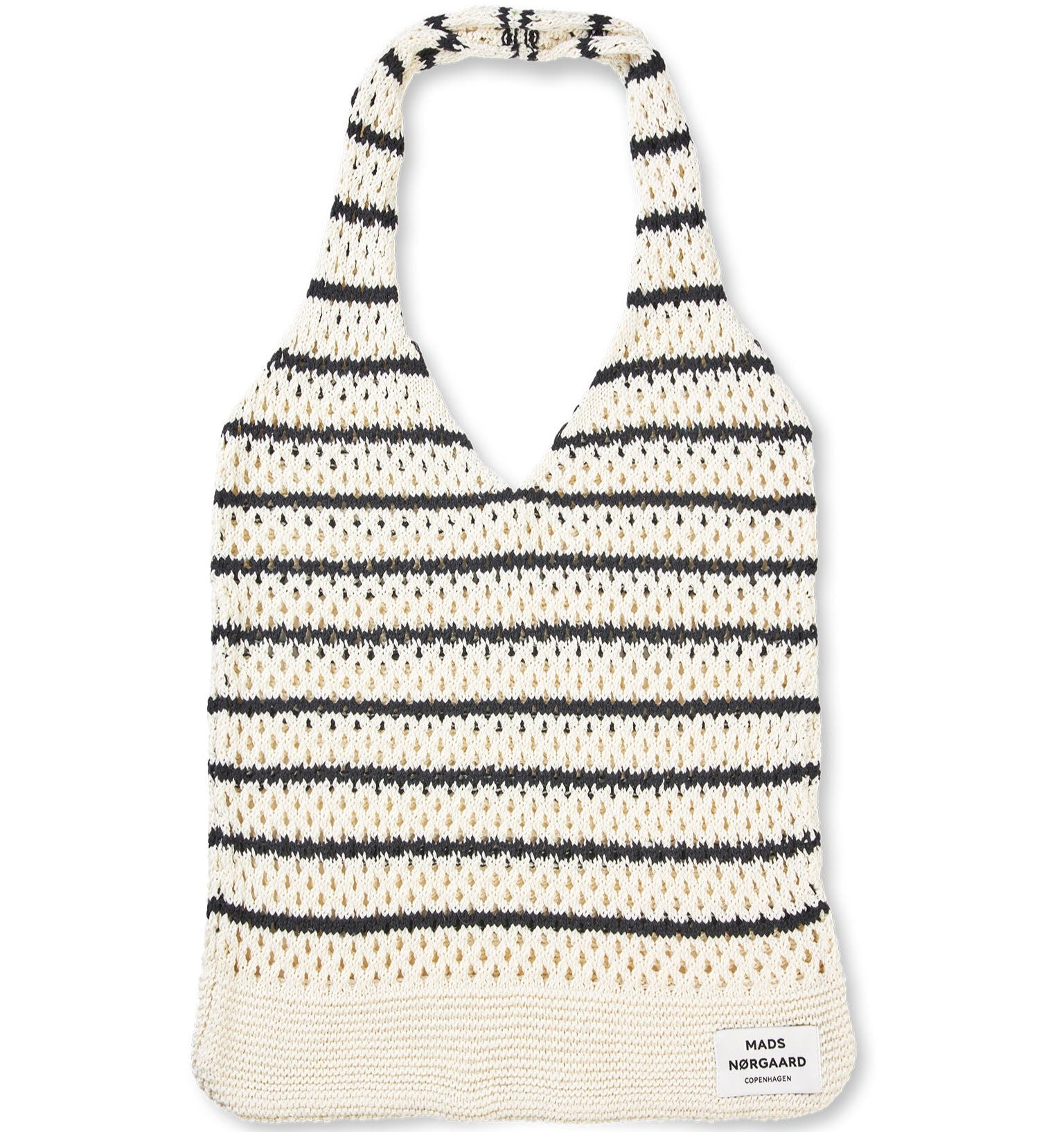 Mads Nørgaard Belly Beach Net Taske Vanilla Ice/Black