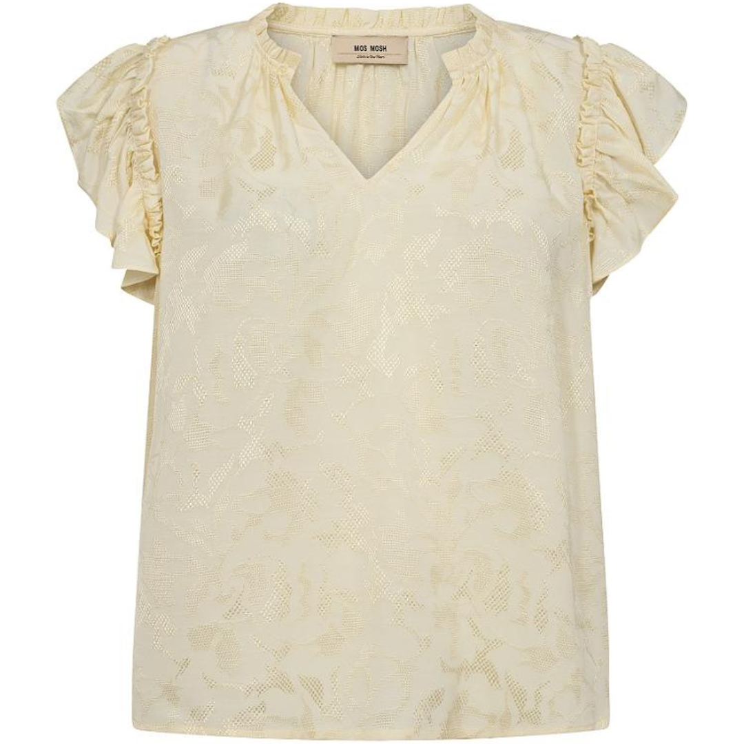 Mos Mosh Tea Vito Bluse Lemon Icing Udsalg