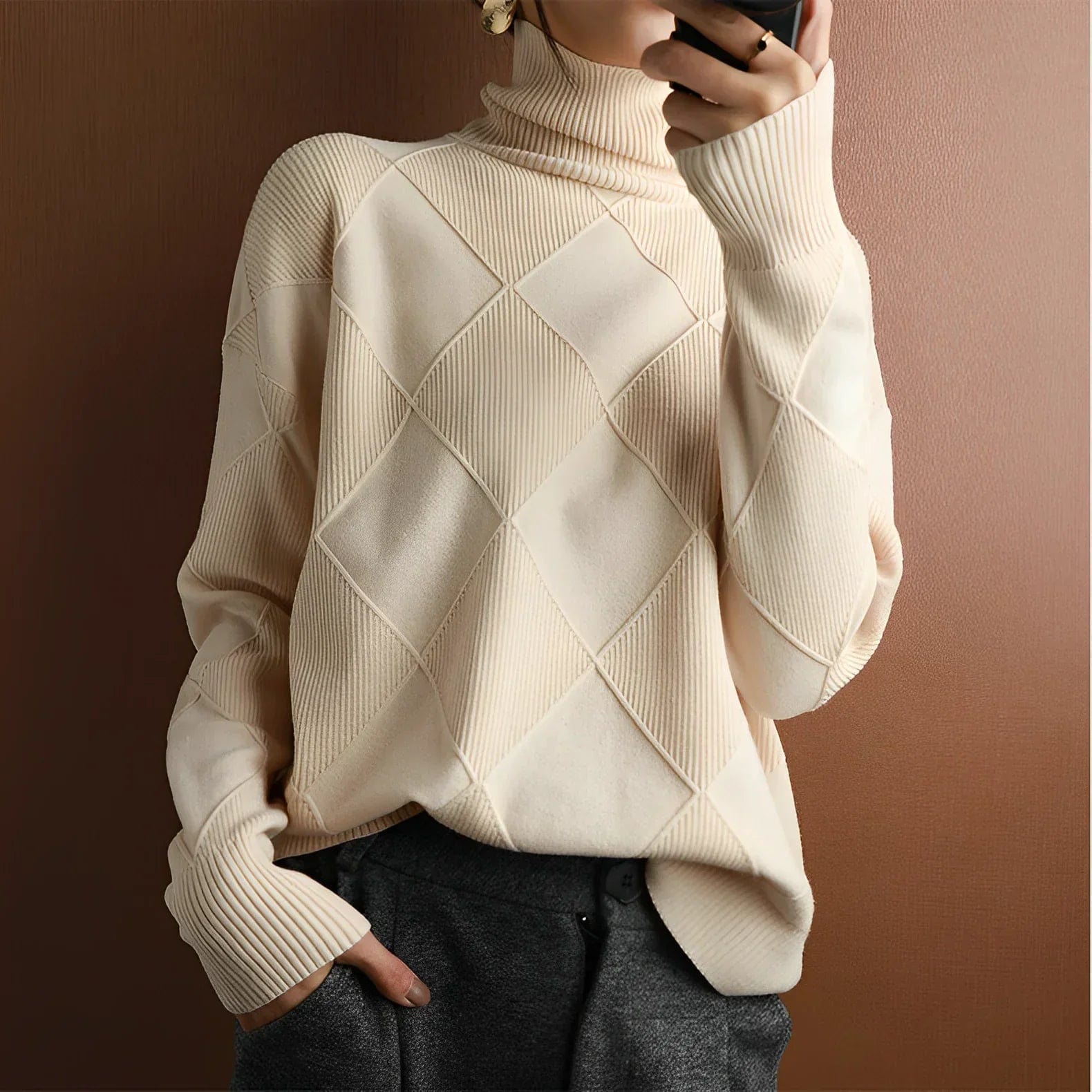 Aase | Cashmere Rullekravetrøje