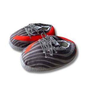 Yeezy sutsko / slippers i grå og orange