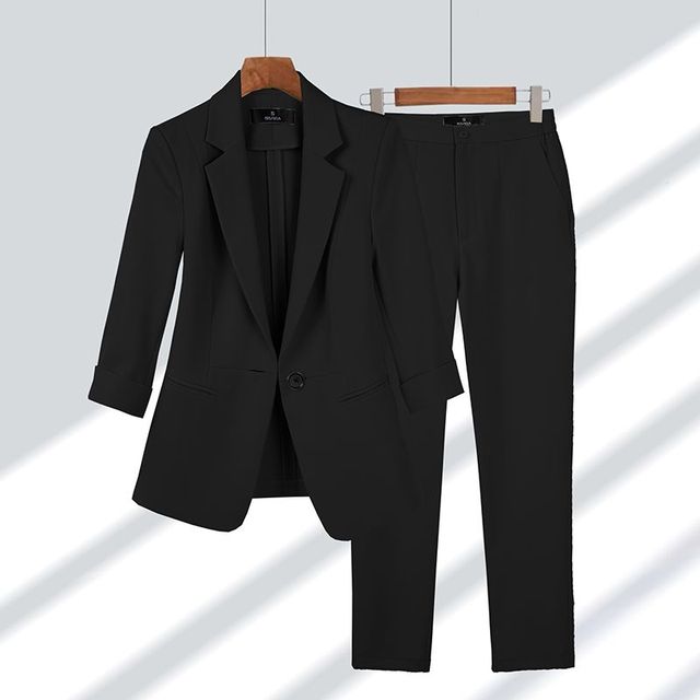 Clara | Figursyet blazer og bukser
