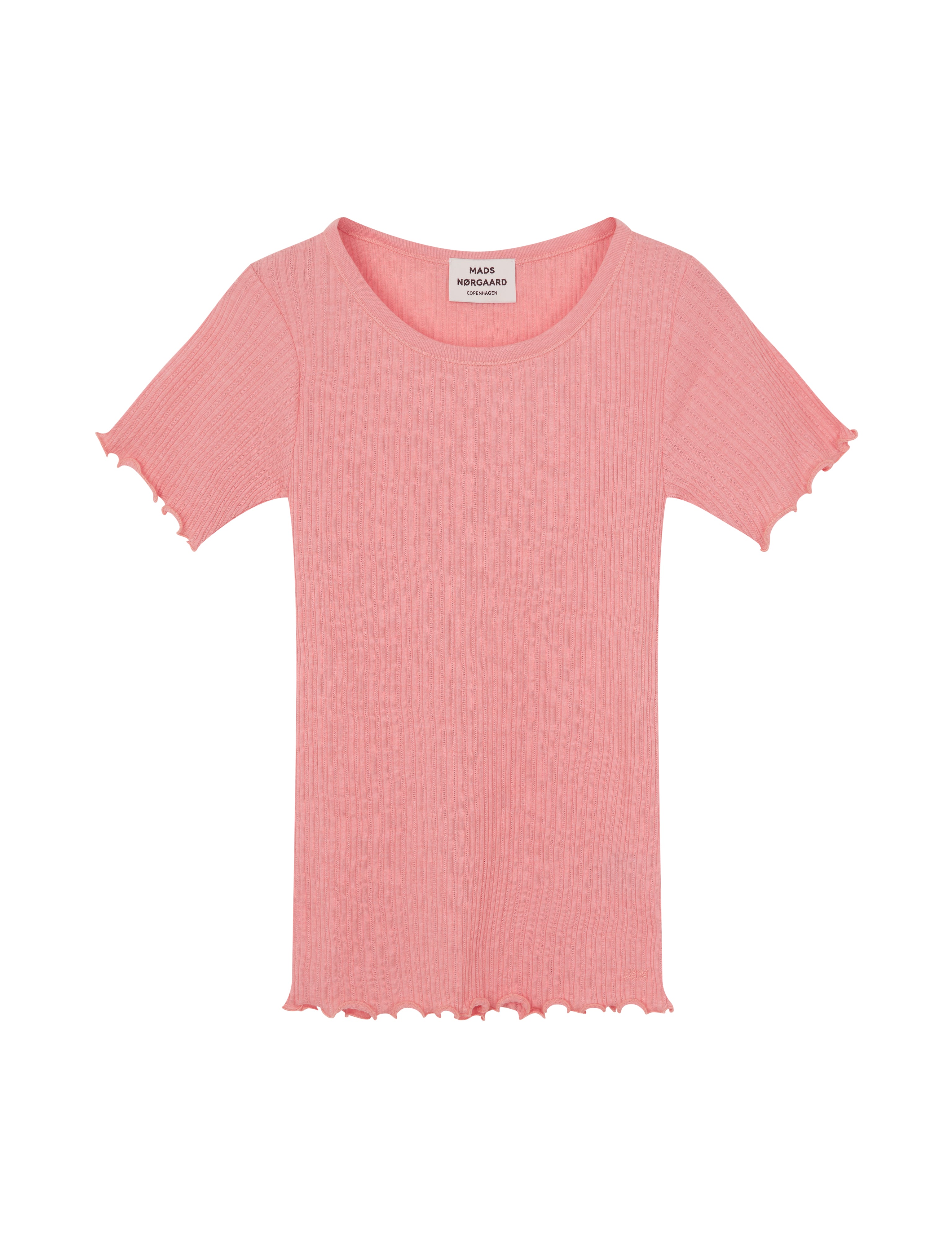 Mads Nørgaard Pointella Trixy T-shirt Rose Tan Melange