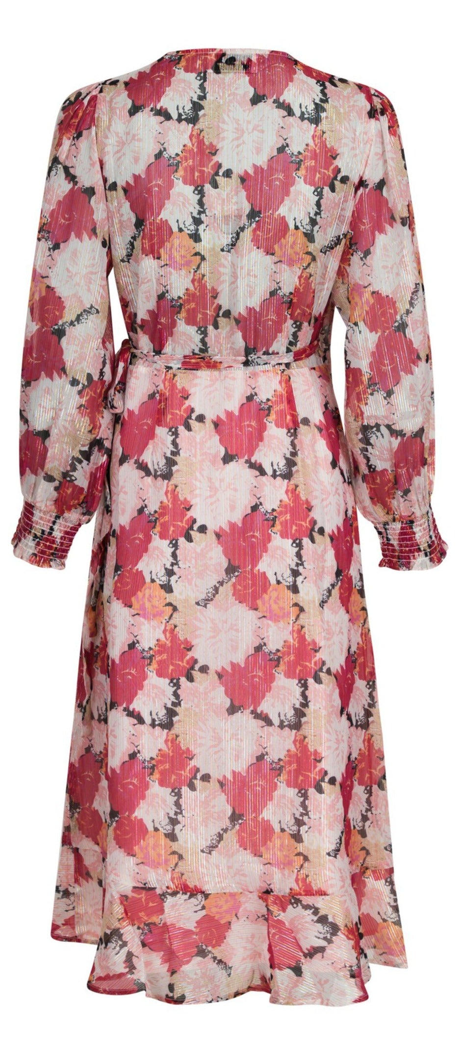 Neo Noir Eva Maxi Flower Kjole Pink Levere