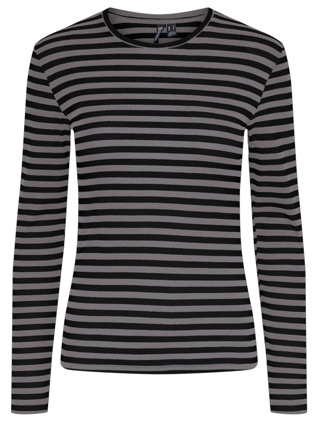 Pieces Ruka LS Top December Sky/Black NO25