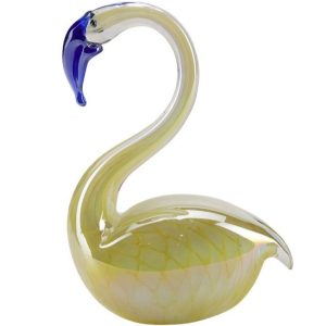 Bahne Interior Swan Glasfigur Yellow Online