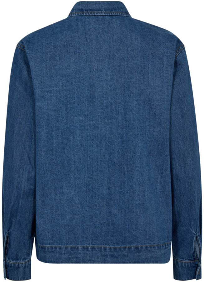 Co'Couture Delina Denim Skjorte Dark Denim