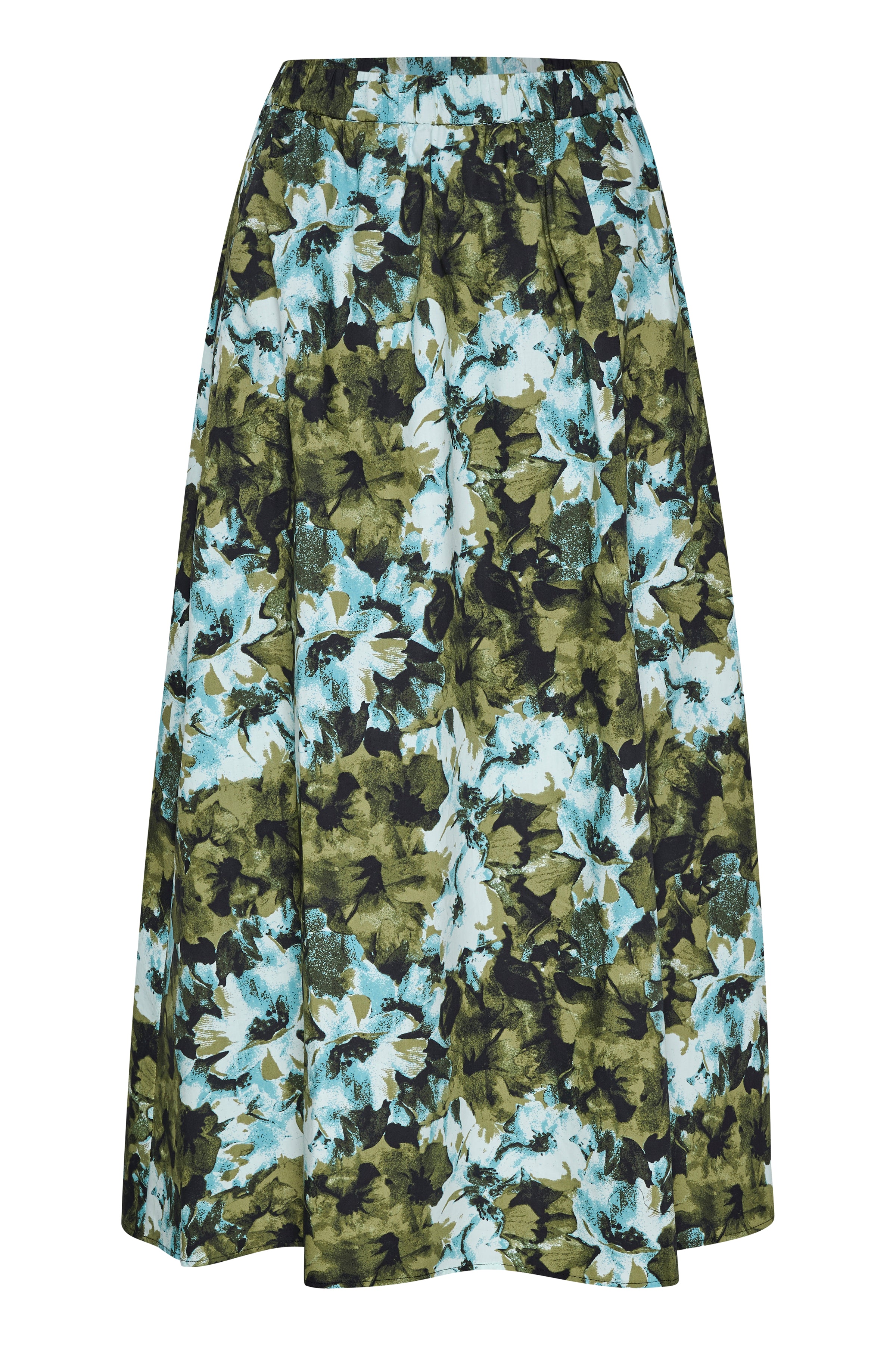 Gestuz Blisha Nederdel Artistic Blue Flower Online salg