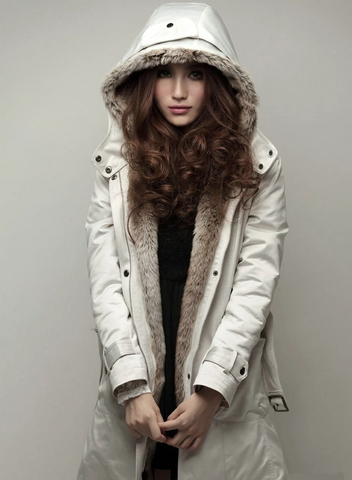 Hannah | Varm vinterfrakke i pels Mode