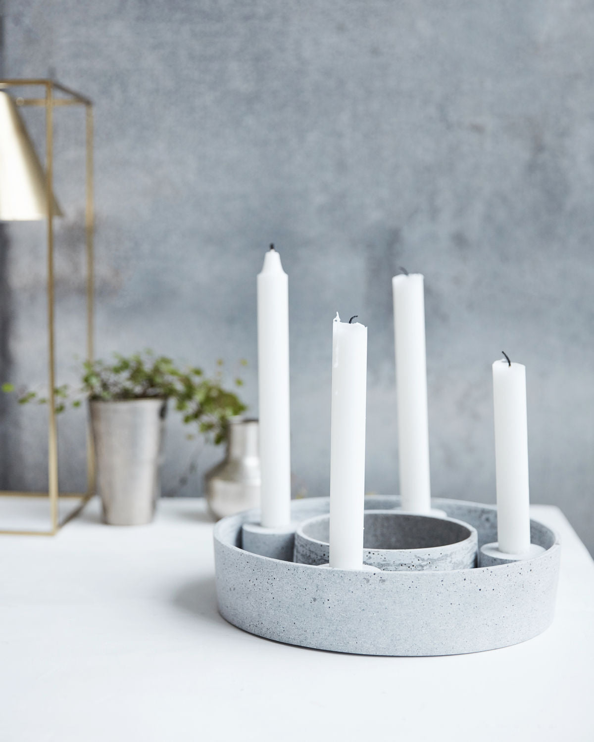 House Doctor The Ring Lysestage Grey