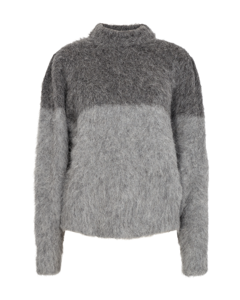 Copenhagen Muse Paja Strik Dark Grey Melange