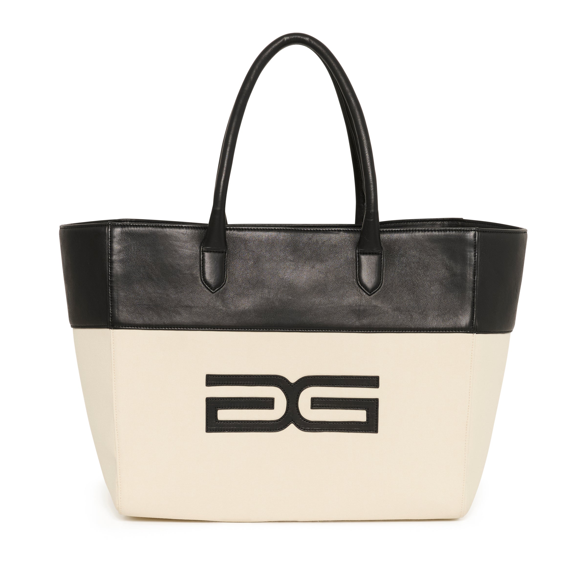 Gestuz Beau Tote Taske Off White/Black