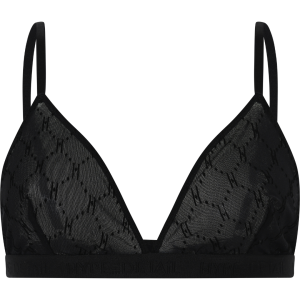 Hype The Detail Mesh Bralette H-Logo Black