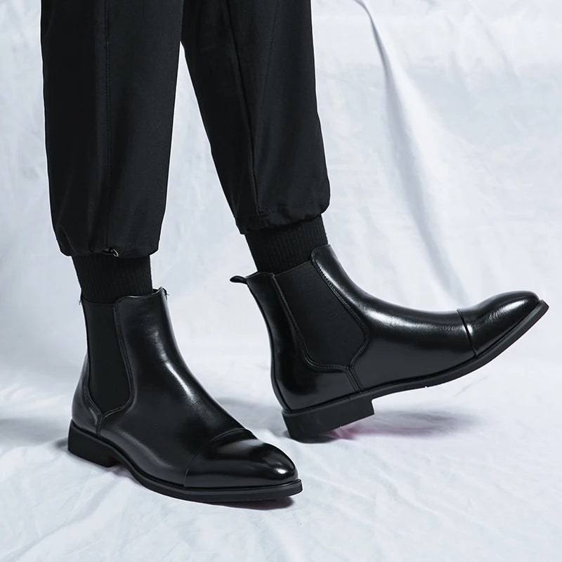 Oscar | Chelsea Boots i ægte læder