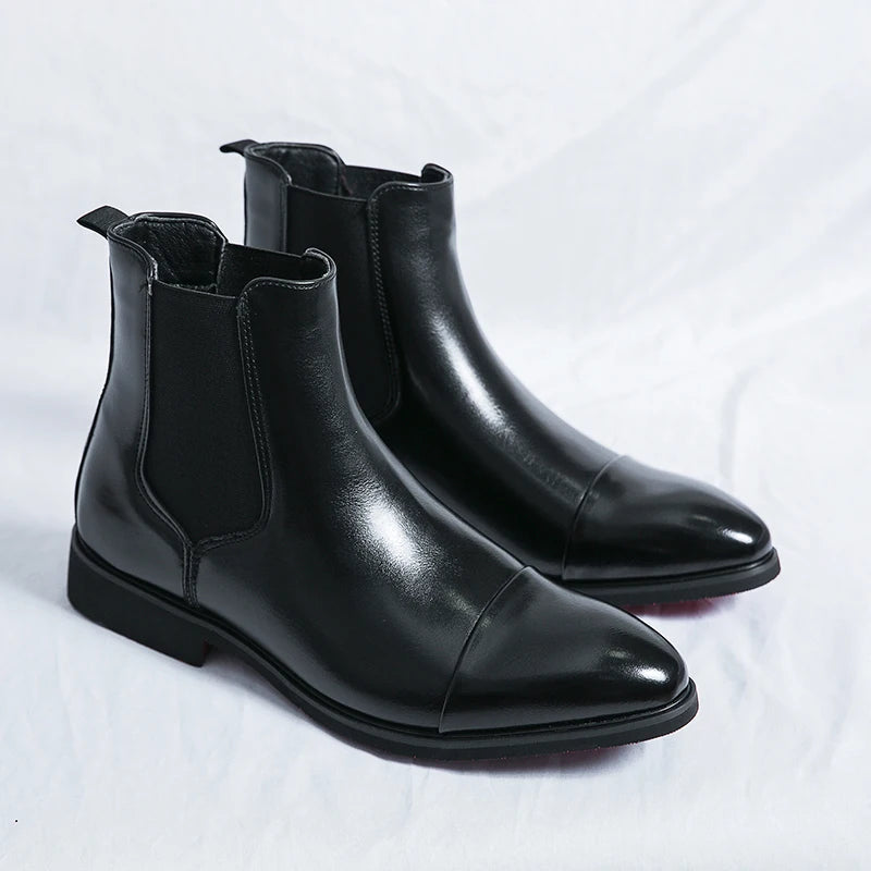 Oscar | Chelsea Boots i ægte læder