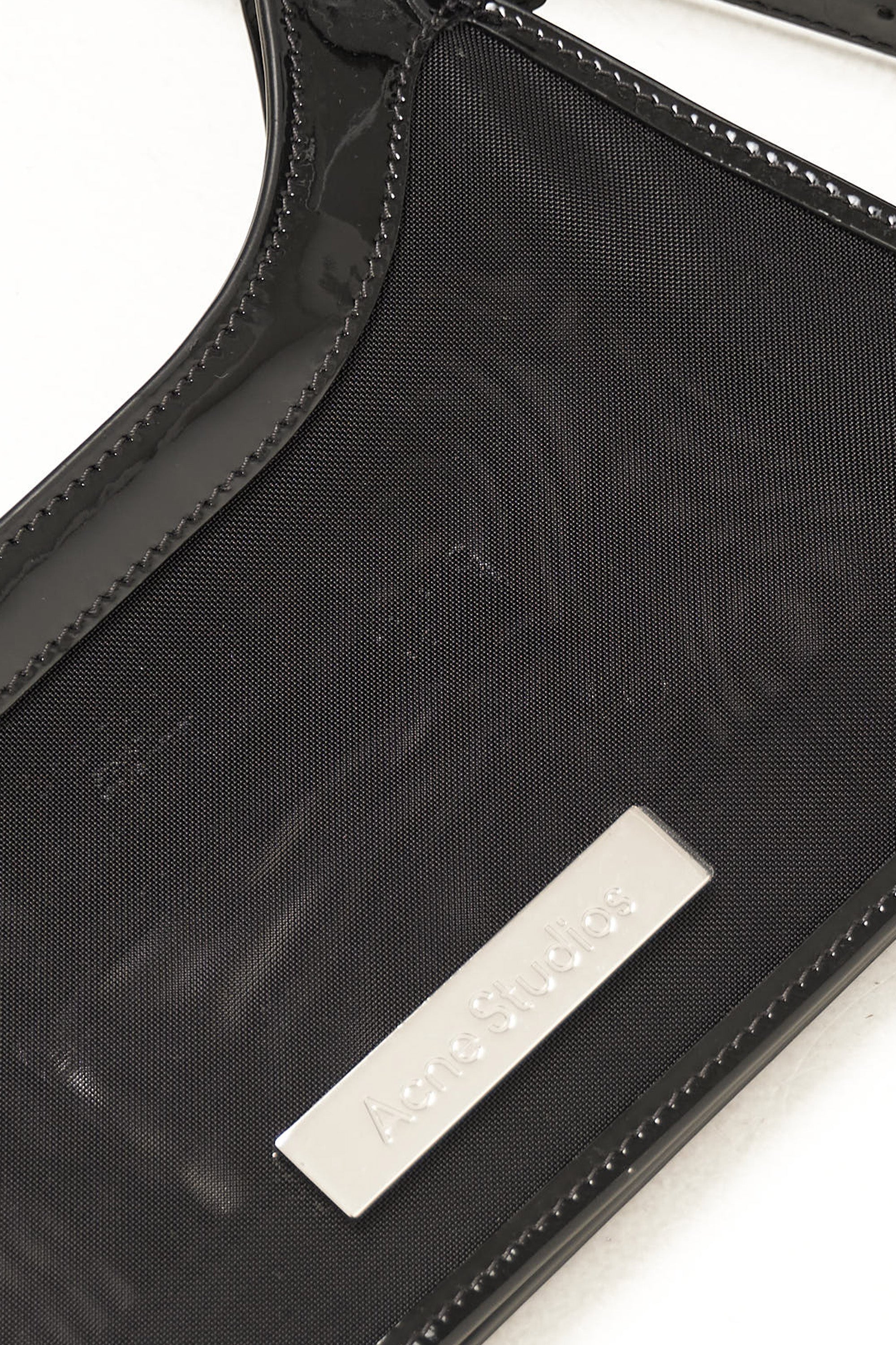 Transparent Shoulder Bag Black