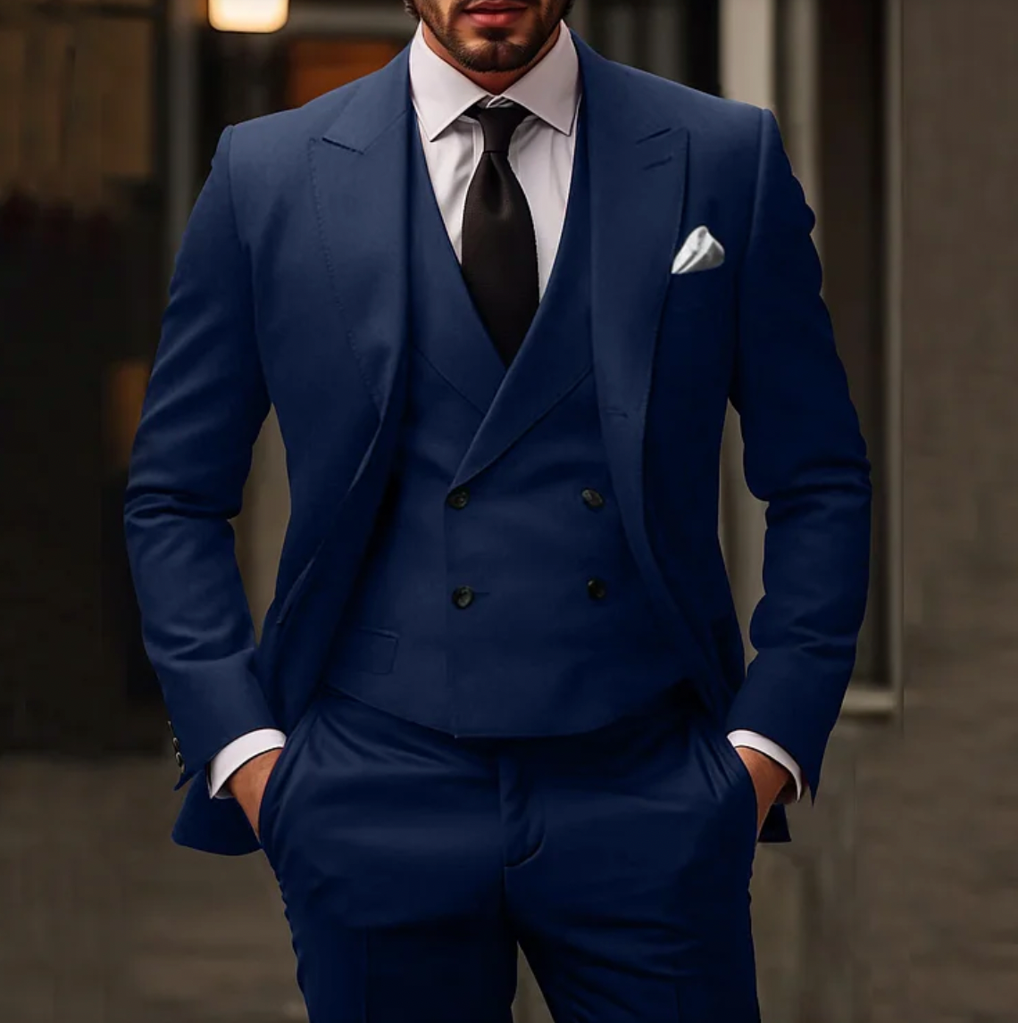 Anton | 3-delt sæt med blazer, vest og bukser
