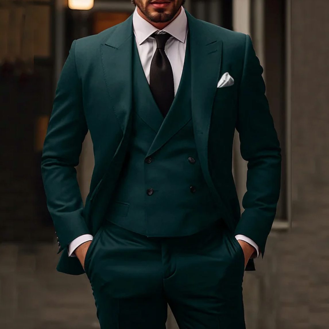 Anton | 3-delt sæt med blazer, vest og bukser