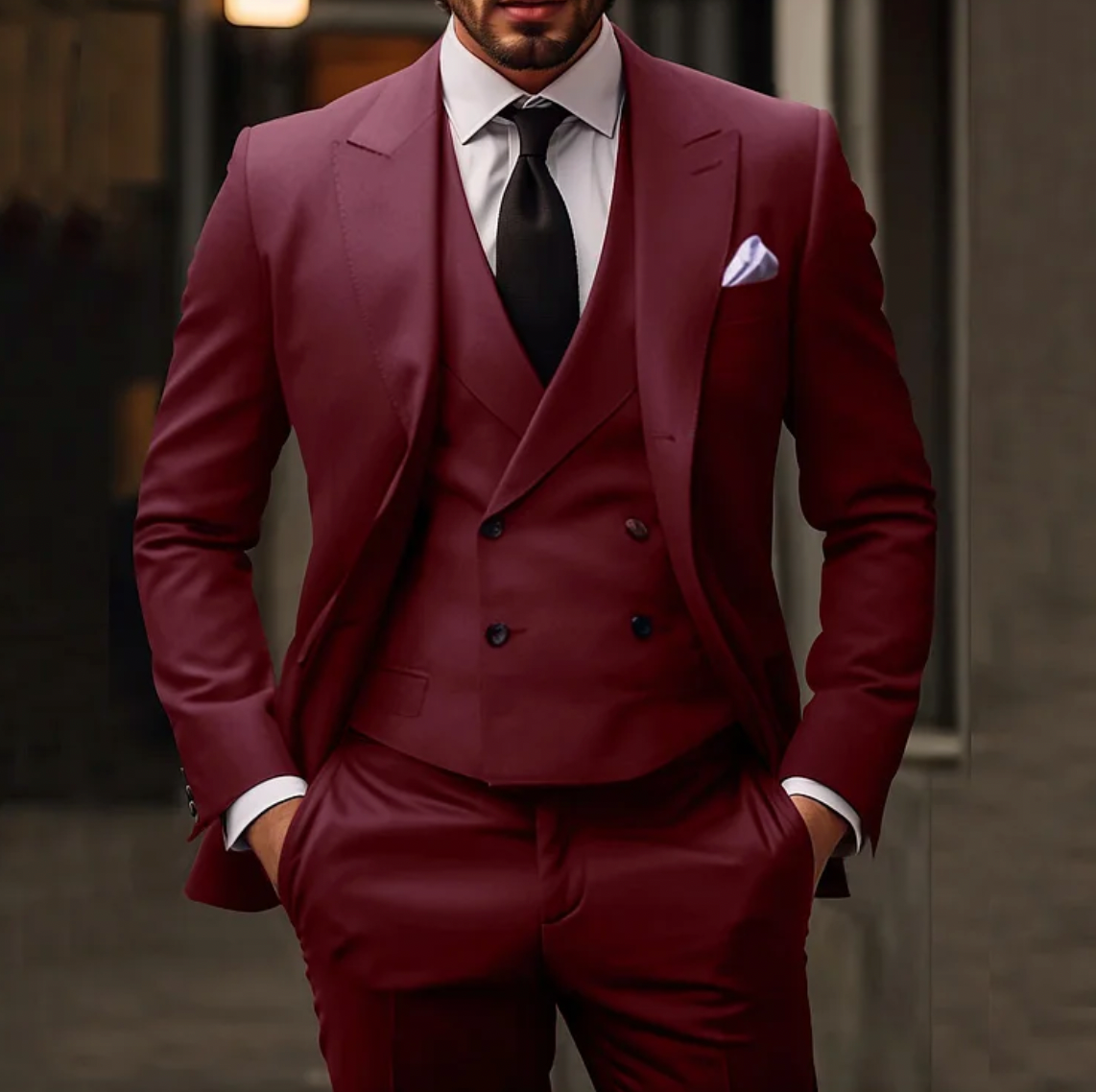 Anton | 3-delt sæt med blazer, vest og bukser