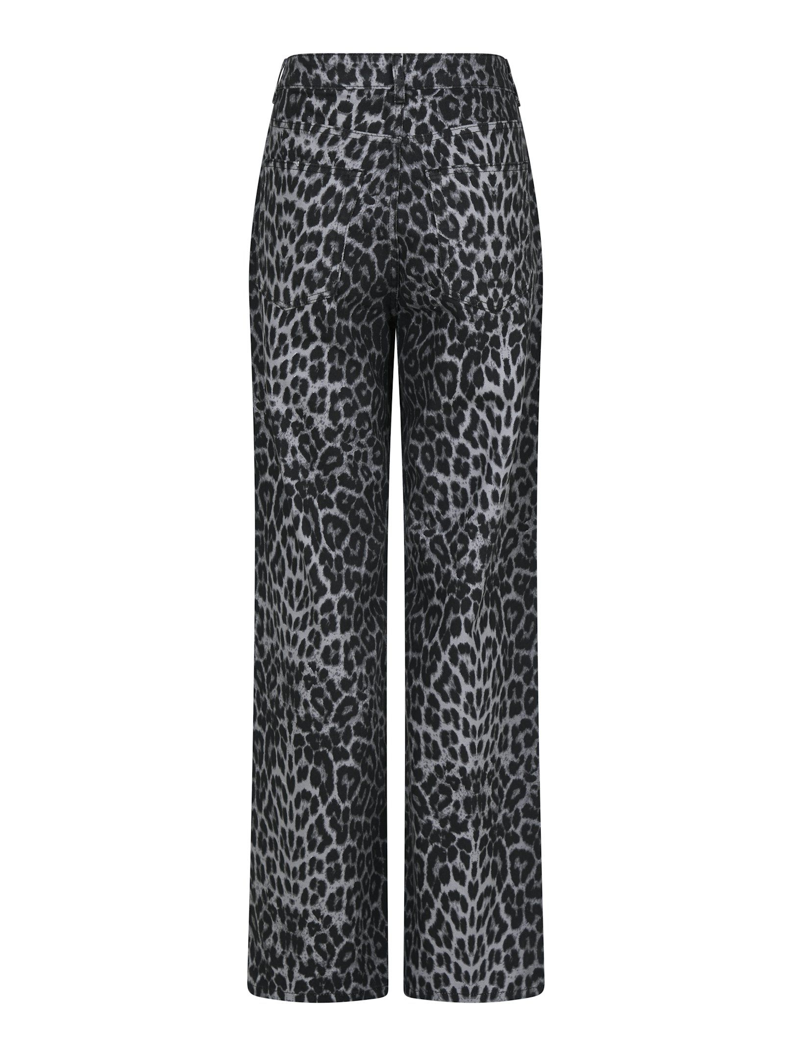 Neo Noir Simona Leopard Bukser Grey Leopard Online nu