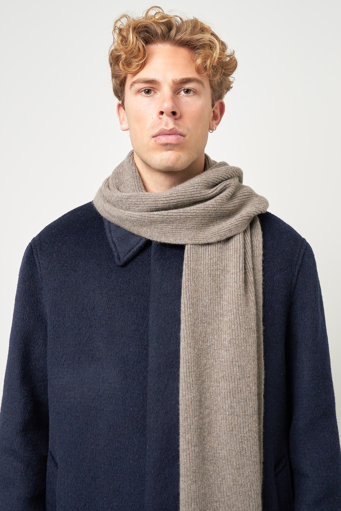 Windsor Cashmere Scarf Taupe